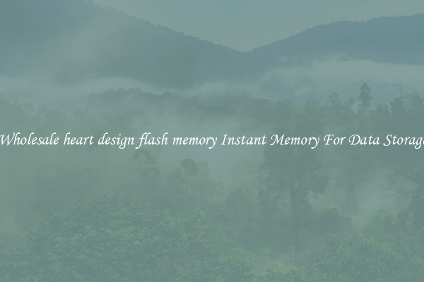 Wholesale heart design flash memory Instant Memory For Data Storage